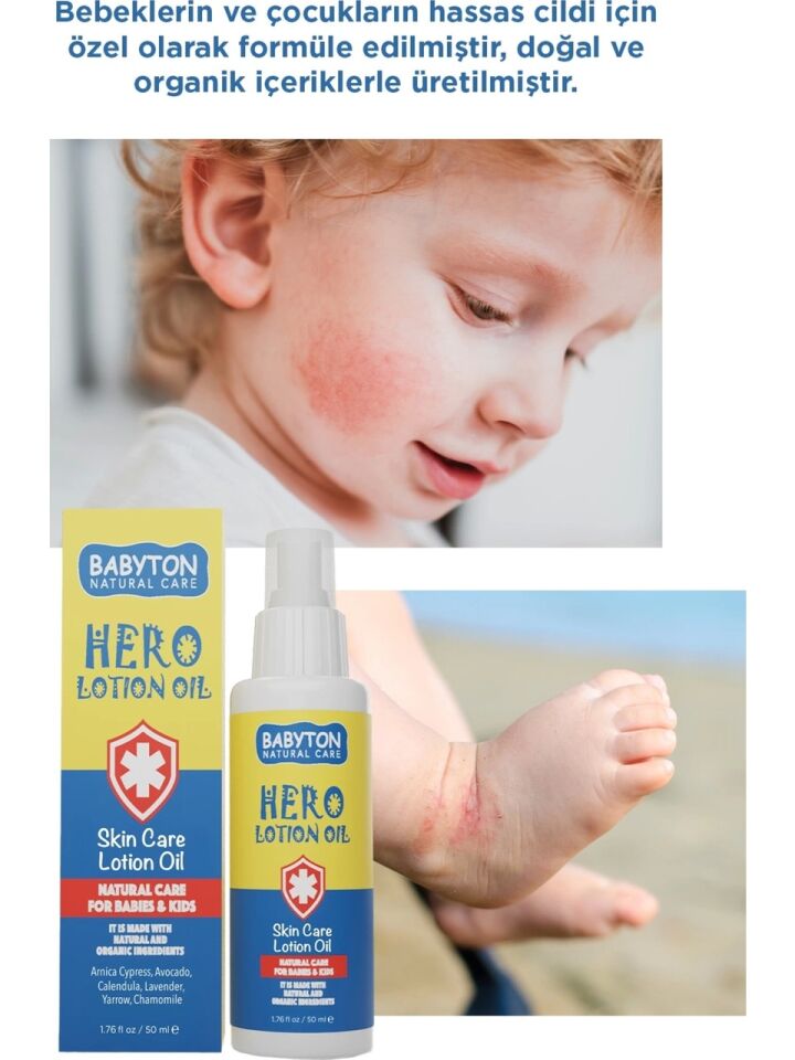 BABYTON  HERO LOSYON YAĞ 50 ML