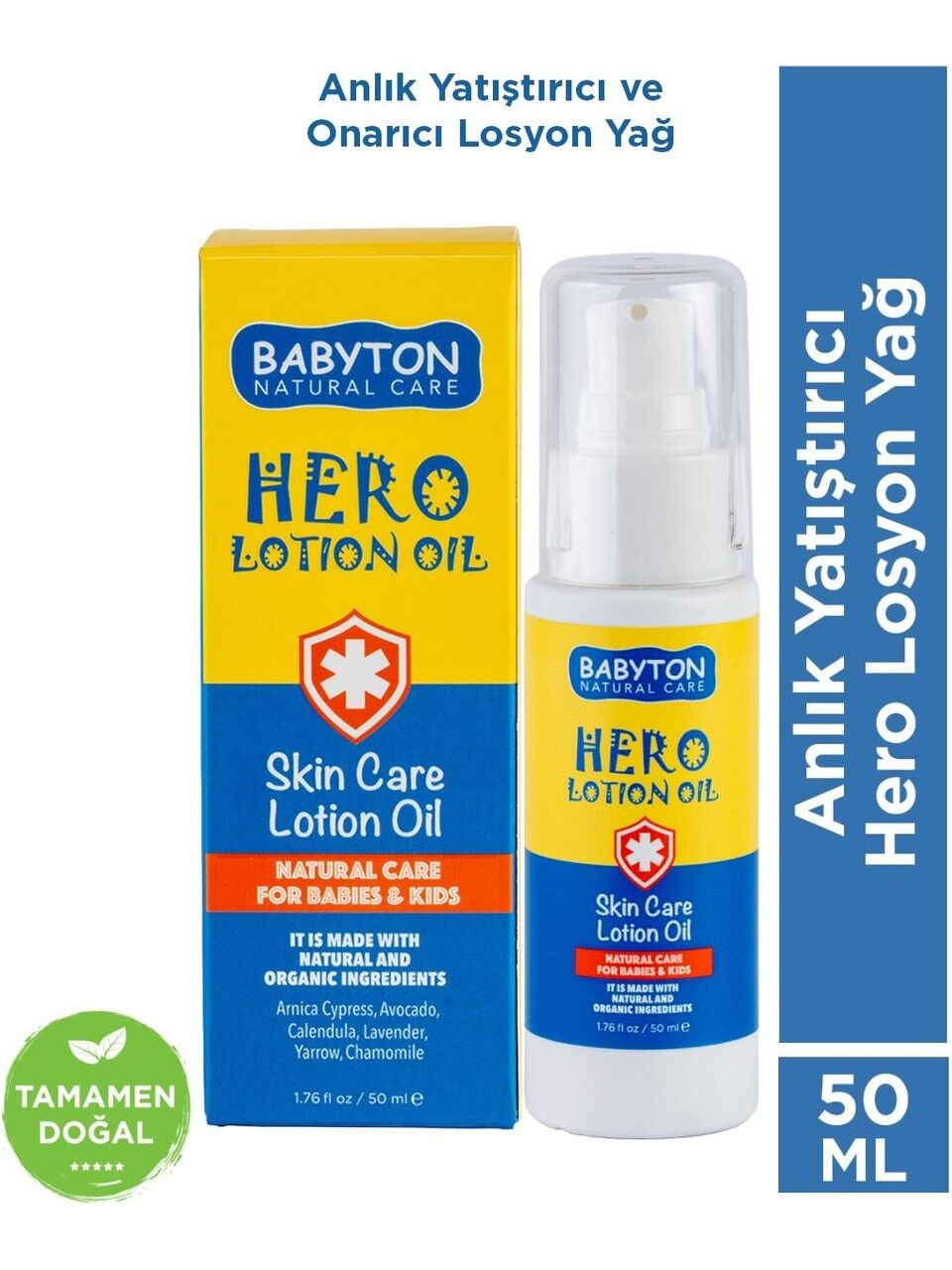 BABYTON  HERO LOSYON YAĞ 50 ML