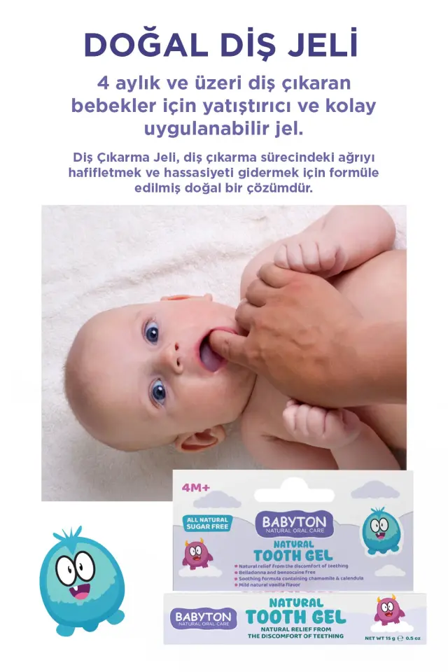 BABYTON DOĞAL DİŞ JELİ
