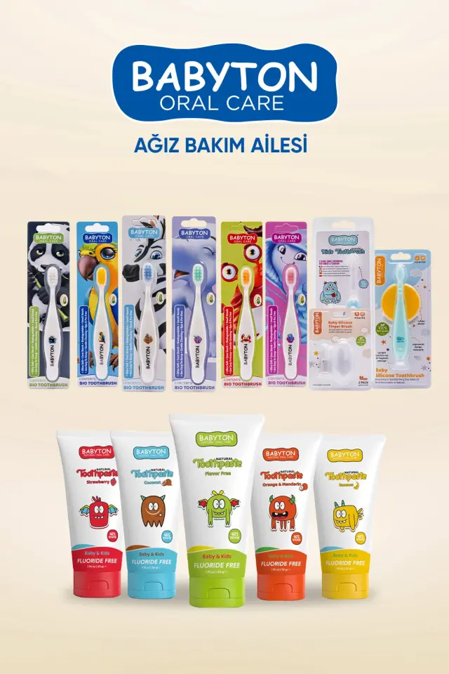 BABYTON Ekolojik Diş Fırçası Papağan