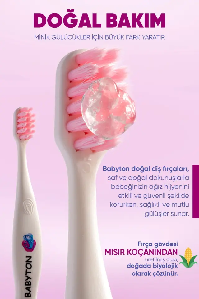 BABYTON Ekolojik Diş Fırçası Denizanası