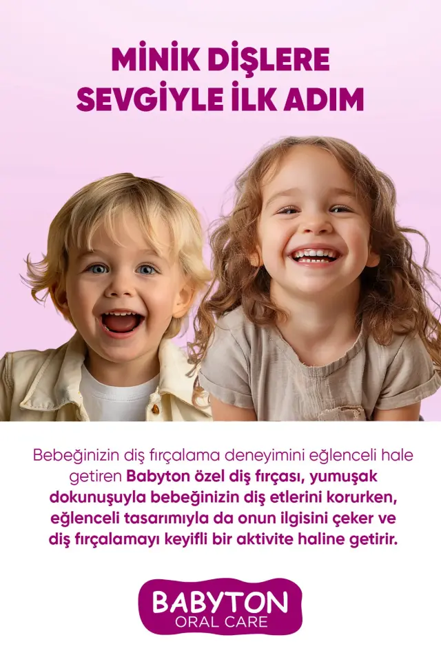 BABYTON Ekolojik Diş Fırçası Denizanası