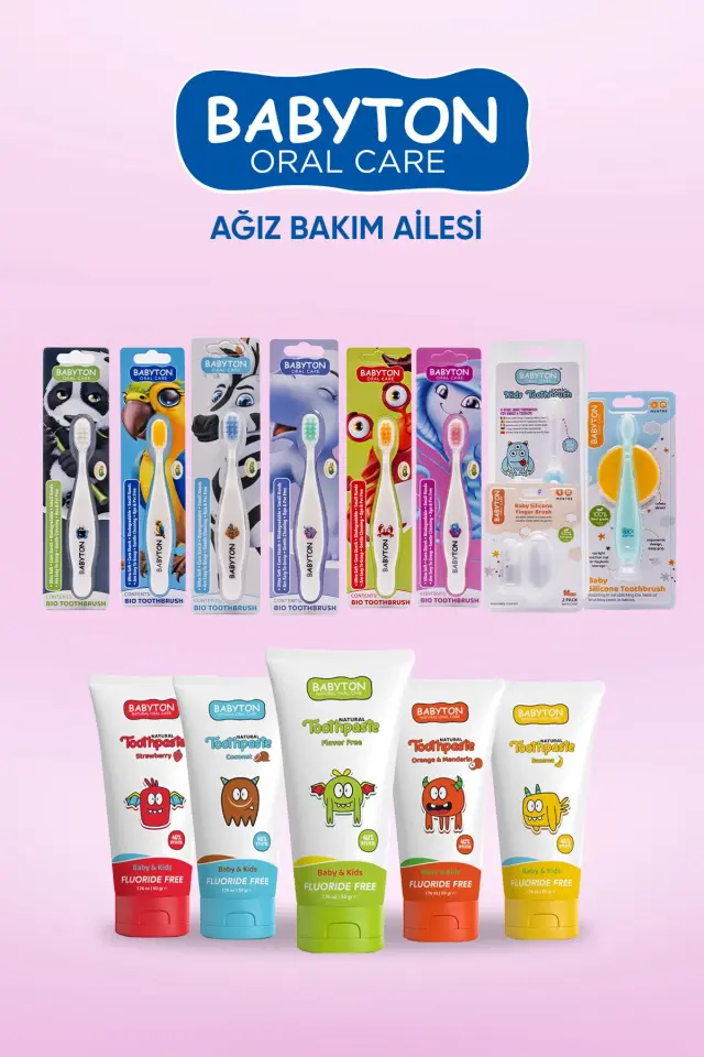 BABYTON Ekolojik Diş Fırçası Denizanası