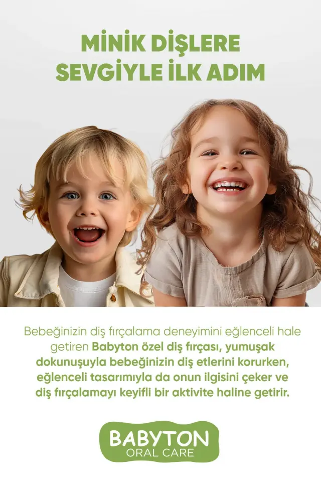 BABYTON Ekolojik Diş Fırçası Panda
