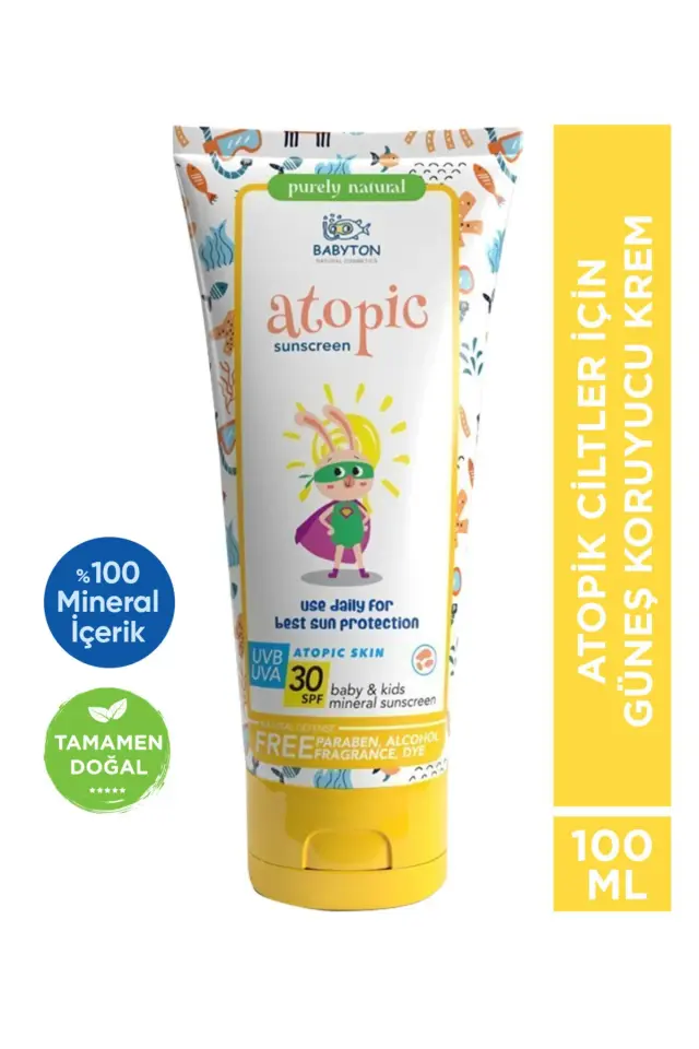 BABYTON Atopik Cilt Güneş Kremi 100 ml