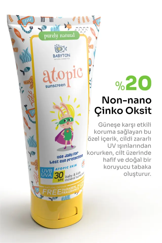 BABYTON Atopik Cilt Güneş Kremi 100 ml