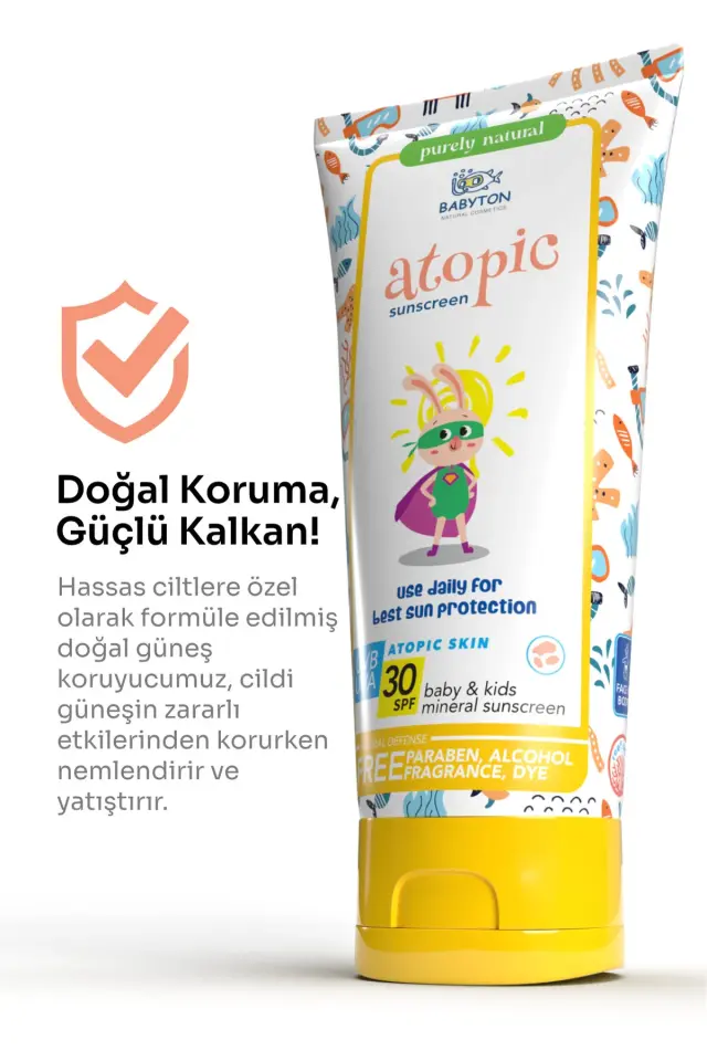 BABYTON Atopik Cilt Güneş Kremi 100 ml