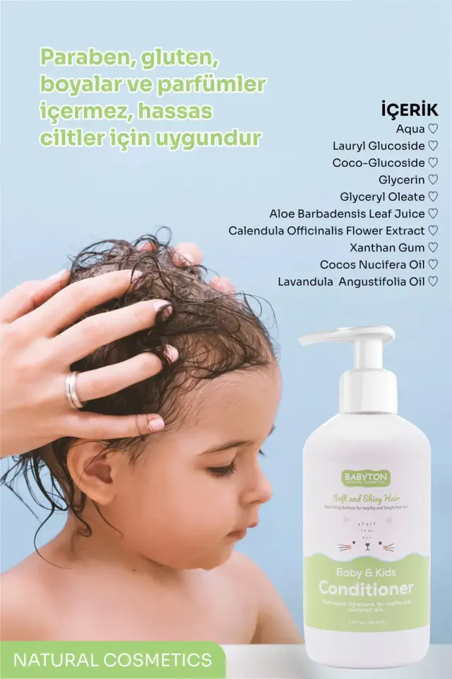 BABYTON Doğal Saç Kremi 250 ml