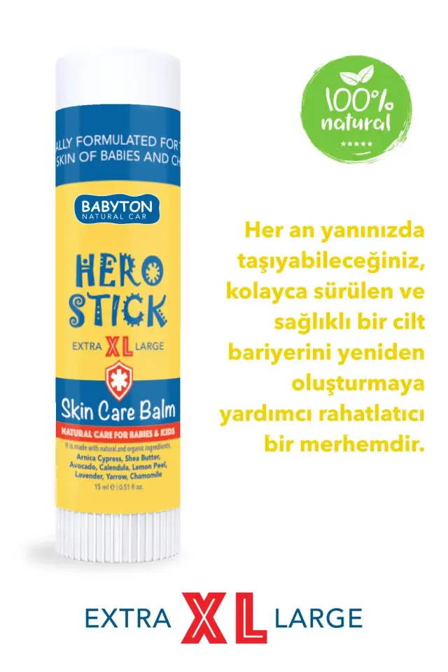 BABAYTON Anlık Yatıştırıcı Hero Stick XL 15 ml