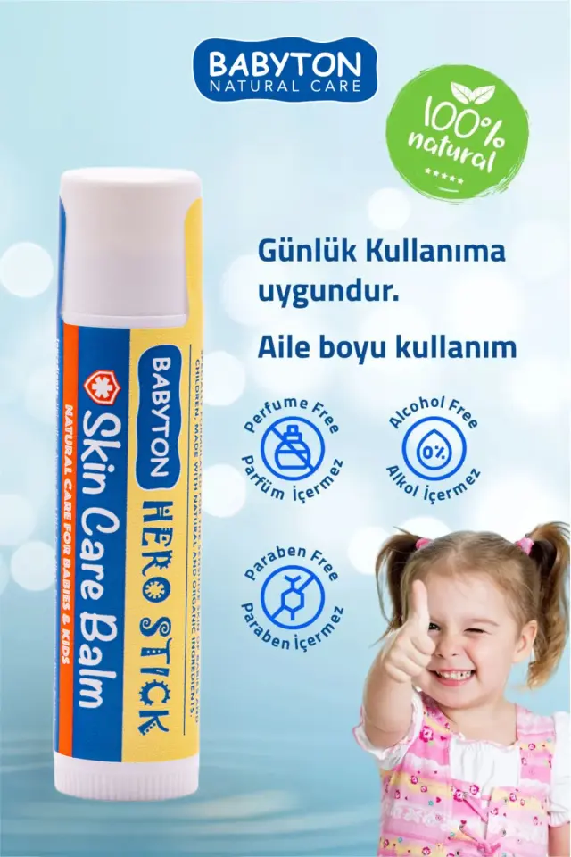BABYTON Anlık Yatıştırıcı Hero Stick 5 ml