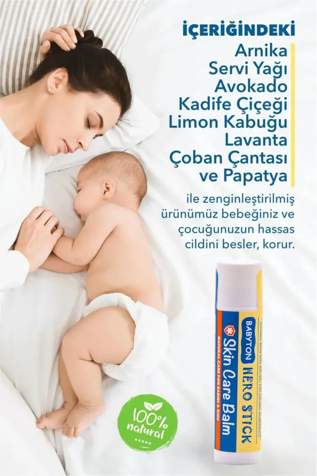 BABYTON Anlık Yatıştırıcı Hero Stick 5 ml