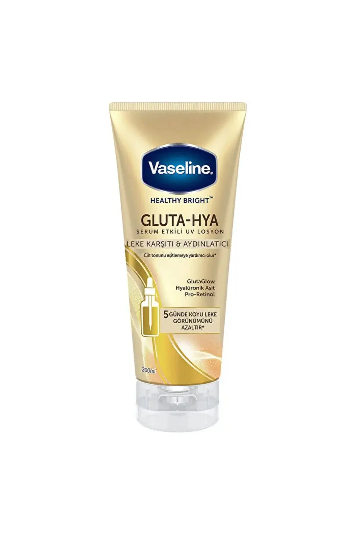 VASELİNE 200ML GLUTA-HYA LEKE KARŞITI VE AYDINLATICI