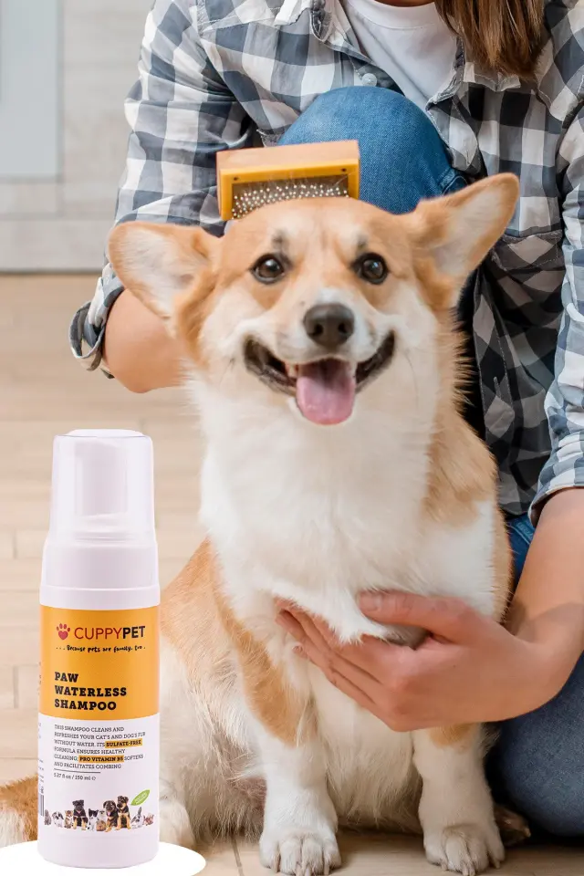 CUPPEYPET Köpekler İçin Kuru Şampuan 150 ml