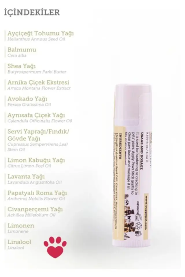 CUPPEYPET Kedi Pati Stick 5 ml
