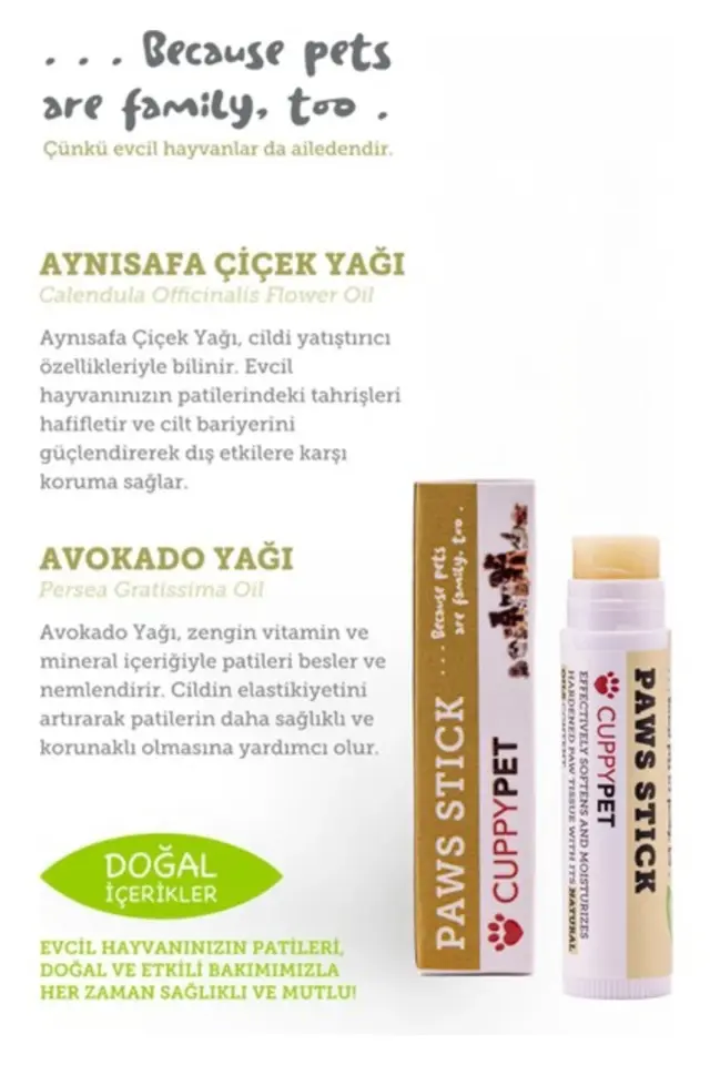 CUPPEYPET Kedi Pati Stick 5 ml