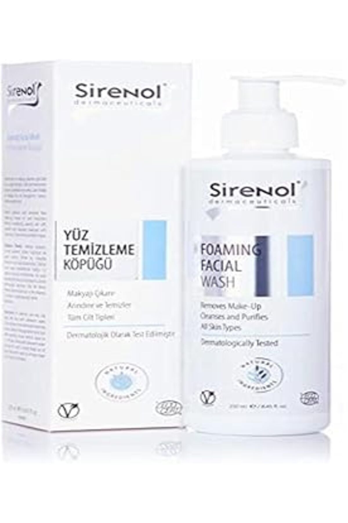 SİRENOL YÜZ TEMİZLEME KÖPÜĞÜ