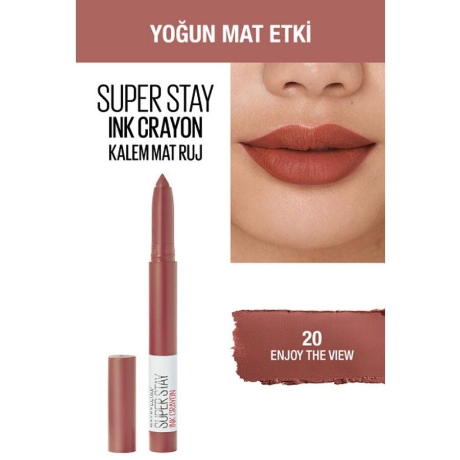 MAYBELLINE KALEM RUJ SSTAY MAT 20