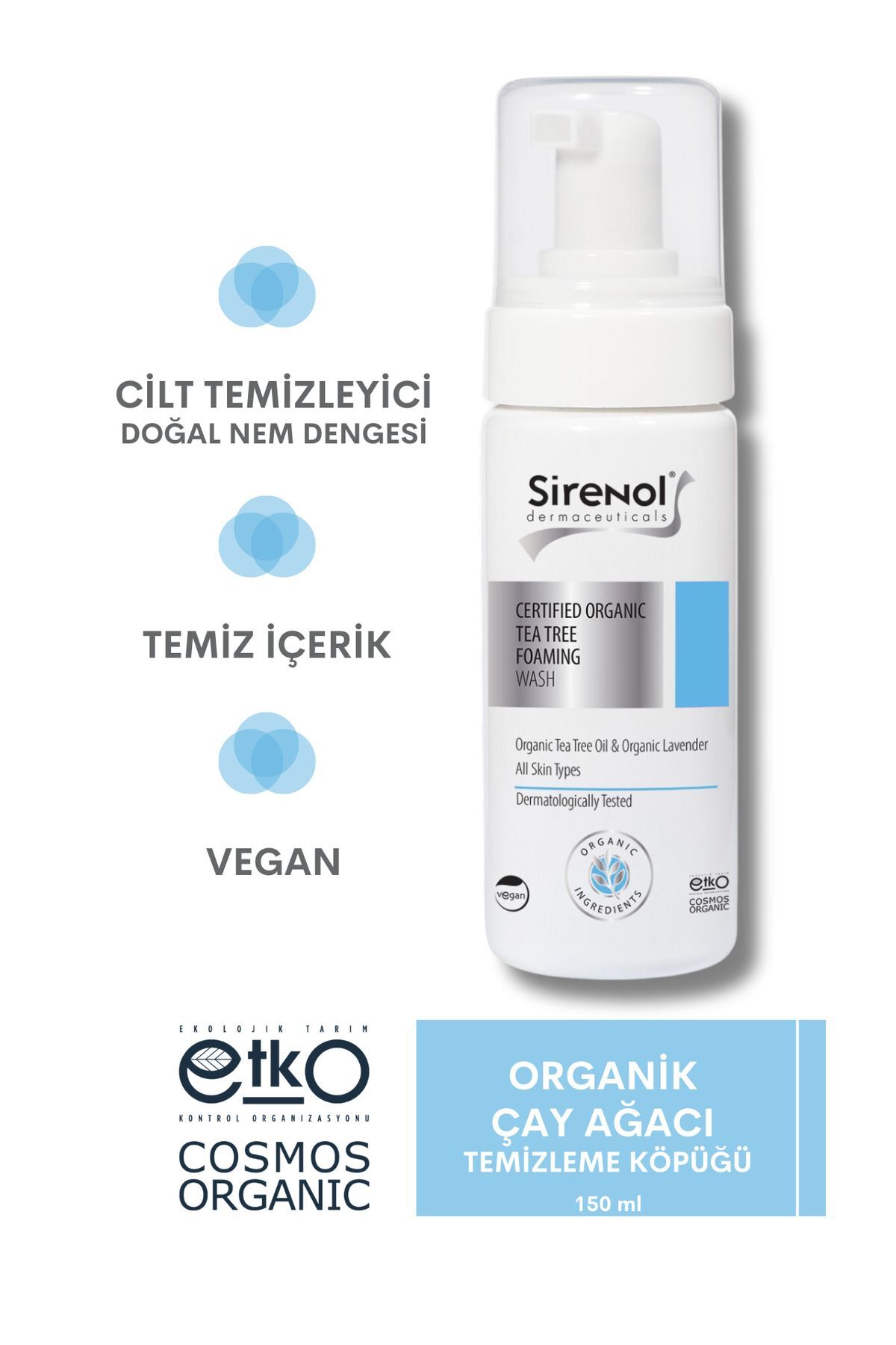SIRENOL TEA TREE FOAMING WASH