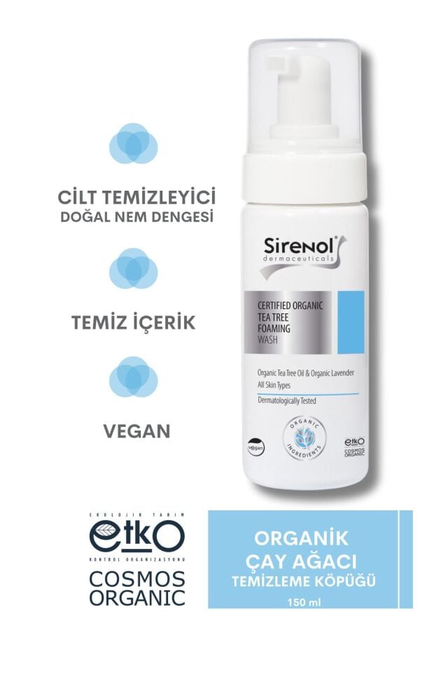 SIRENOL TEA TREE FOAMING WASH