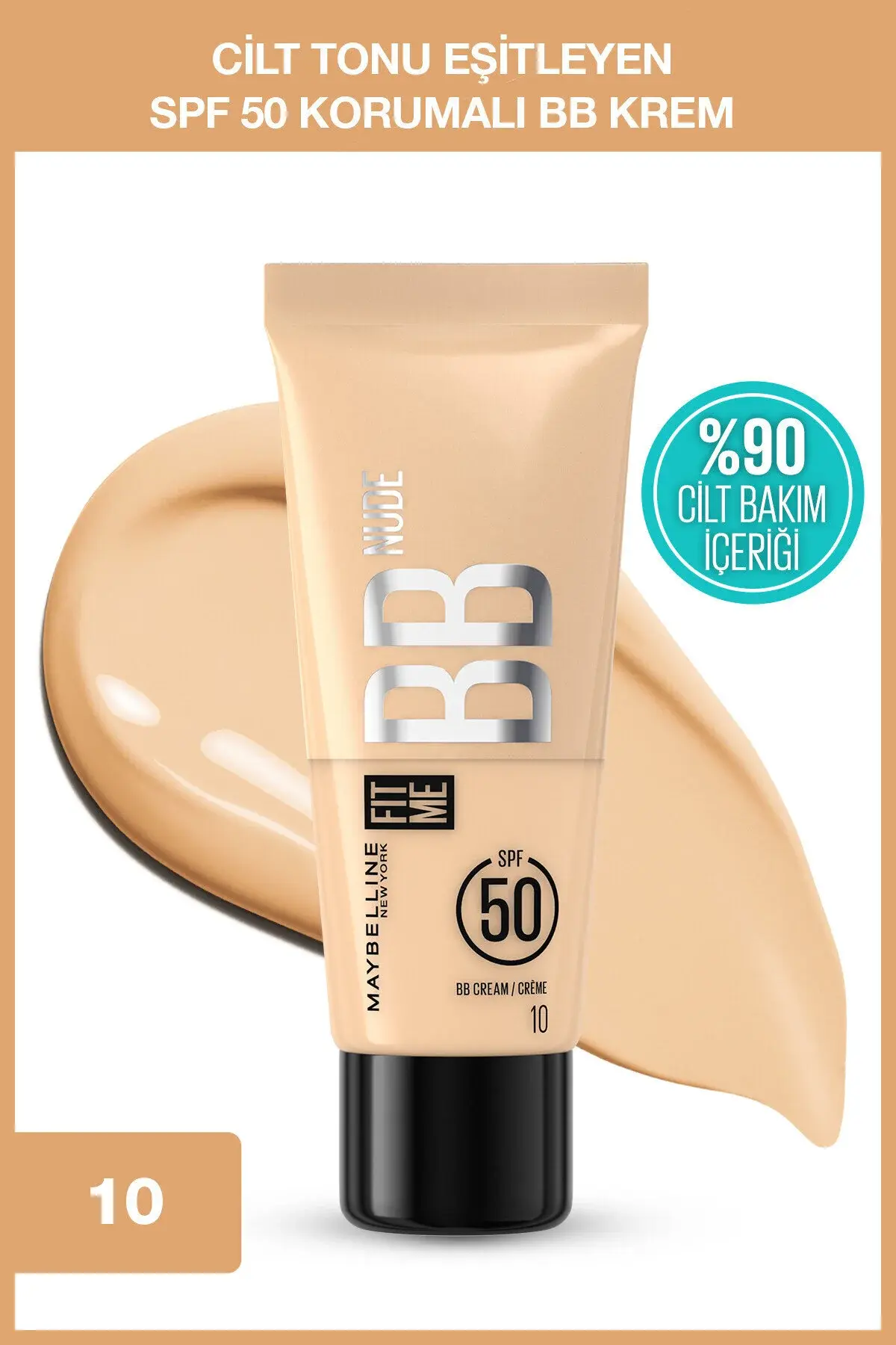 MAYBELLINE BB CREAM FIT ME 10