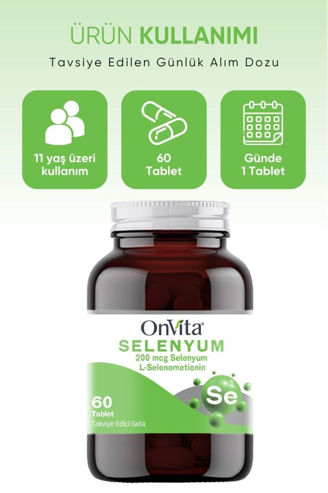 ONVITA SELENYUM 200 MCG 60 TABLET