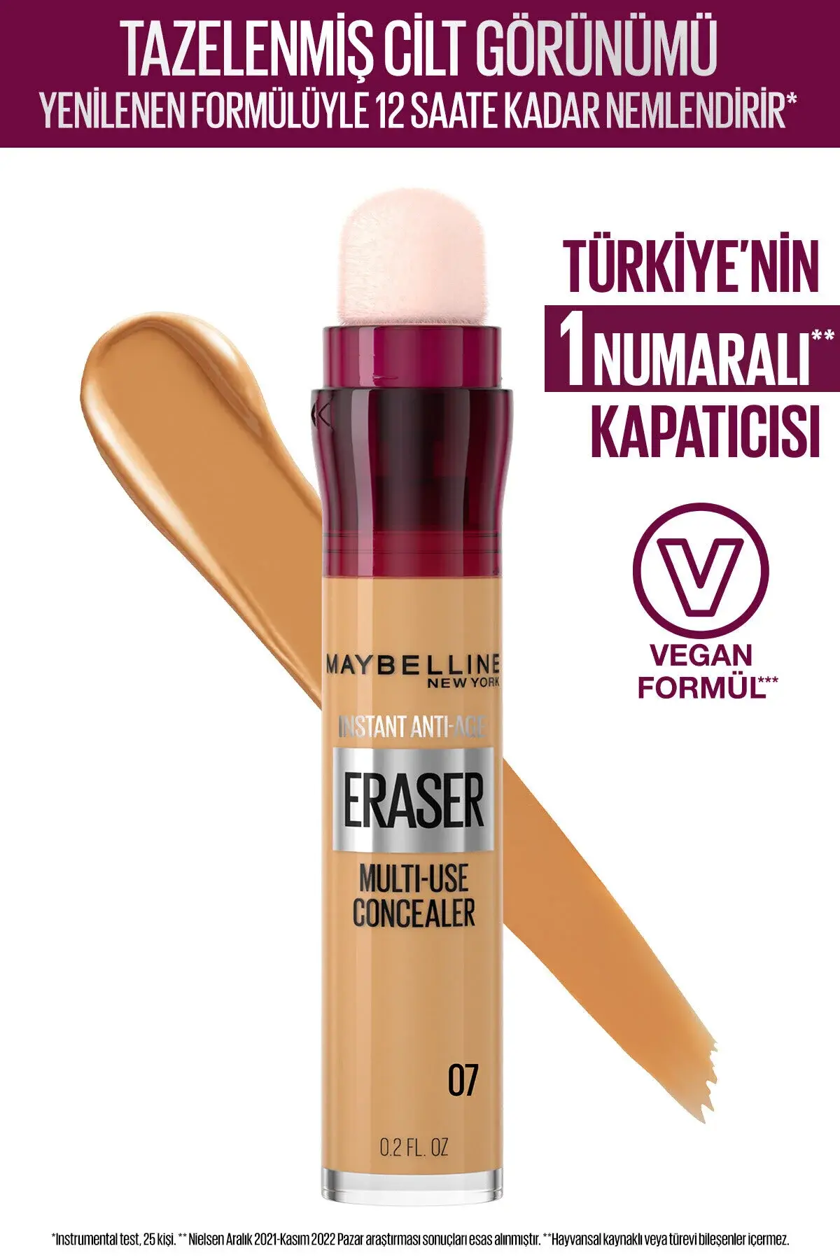 MAYBELLINE CONCEALER IAR 07 SAND