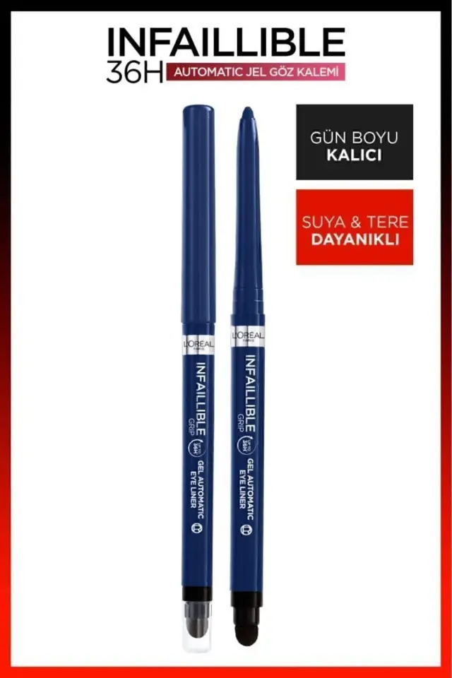 LOREAL EYE LINER AUTO GEL INF 260 MAVI