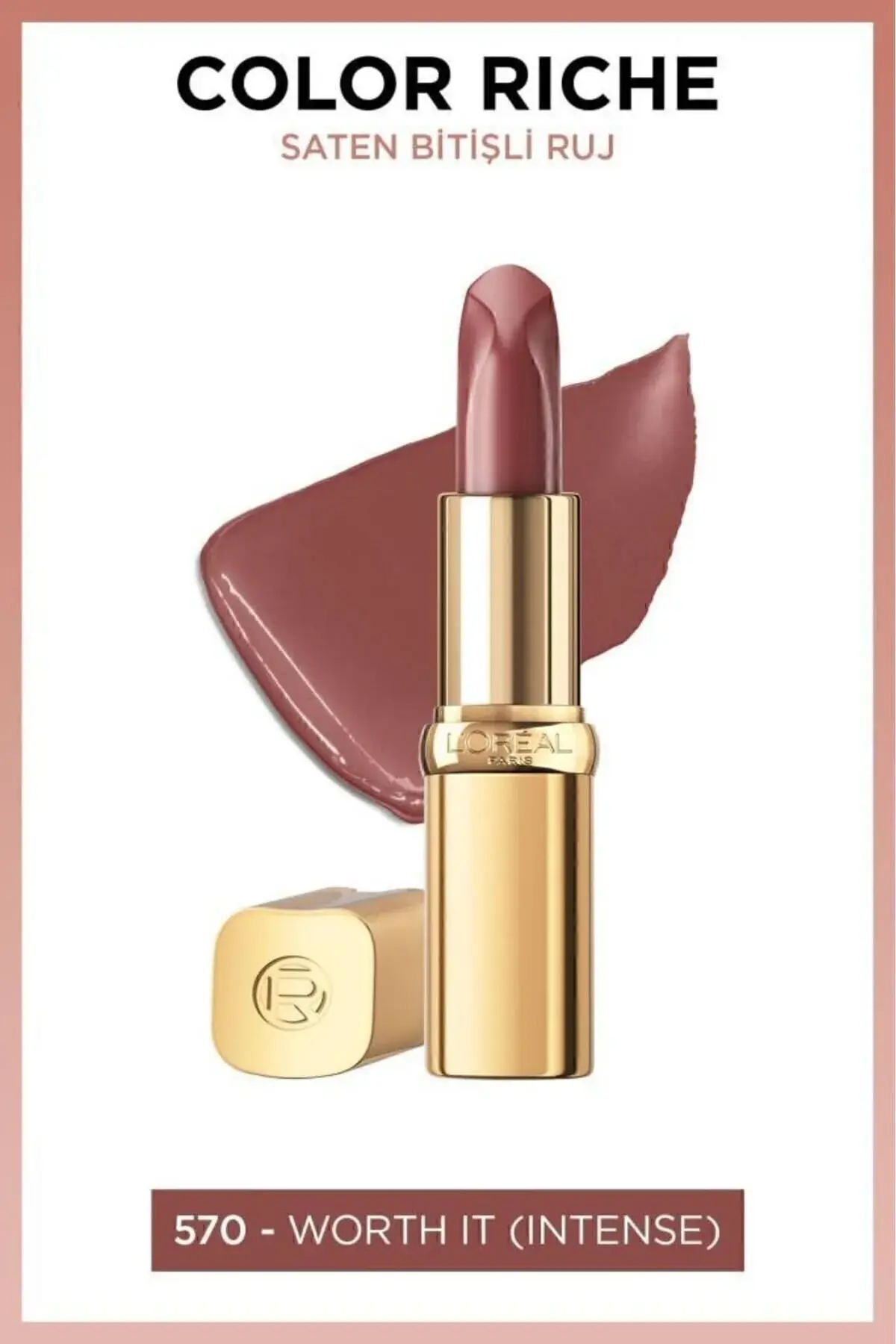 LOREAL RUJ NUDE COLOR RICHE 570