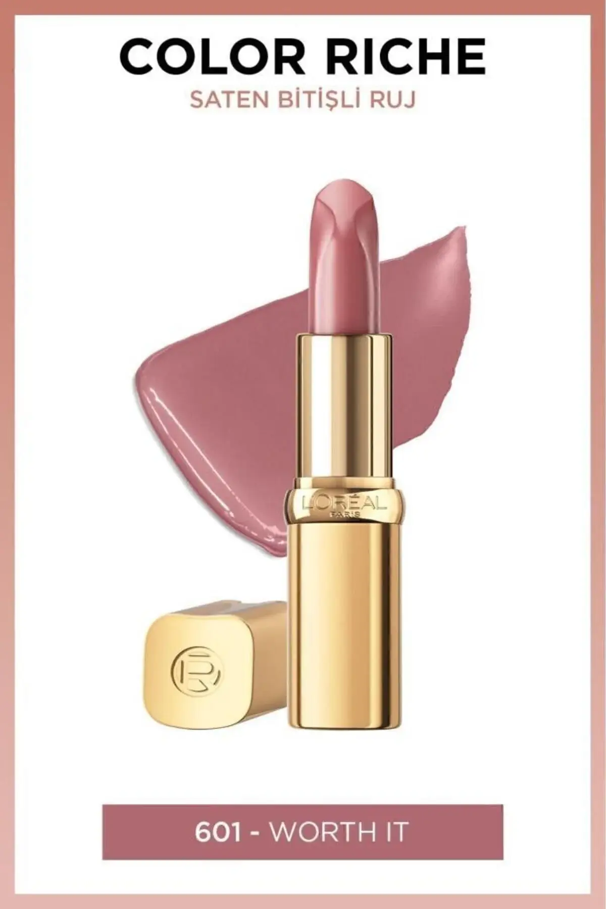 LOREAL RUJ NUDE COLOR RICHE 601
