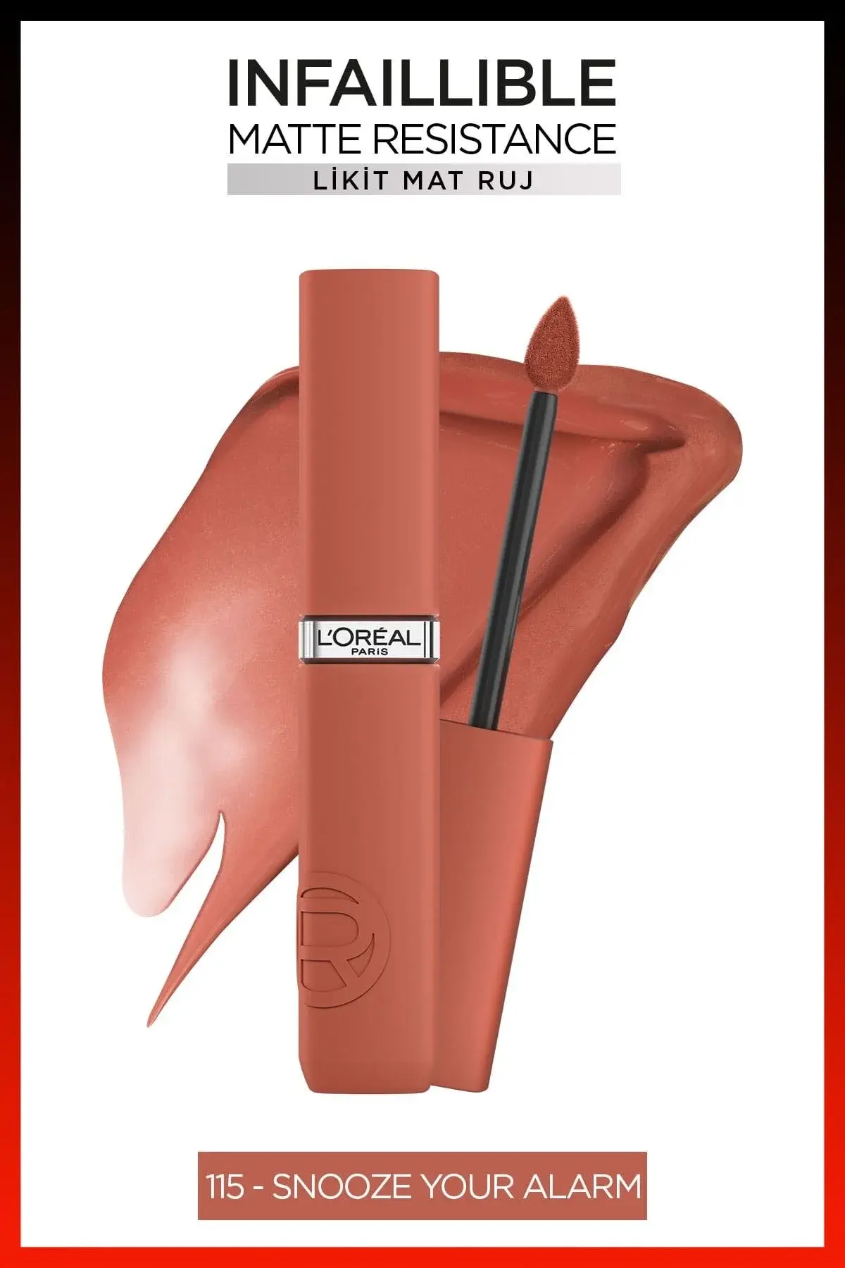 LOREAL RUJ INF LA MATTE RESISTANCE 115