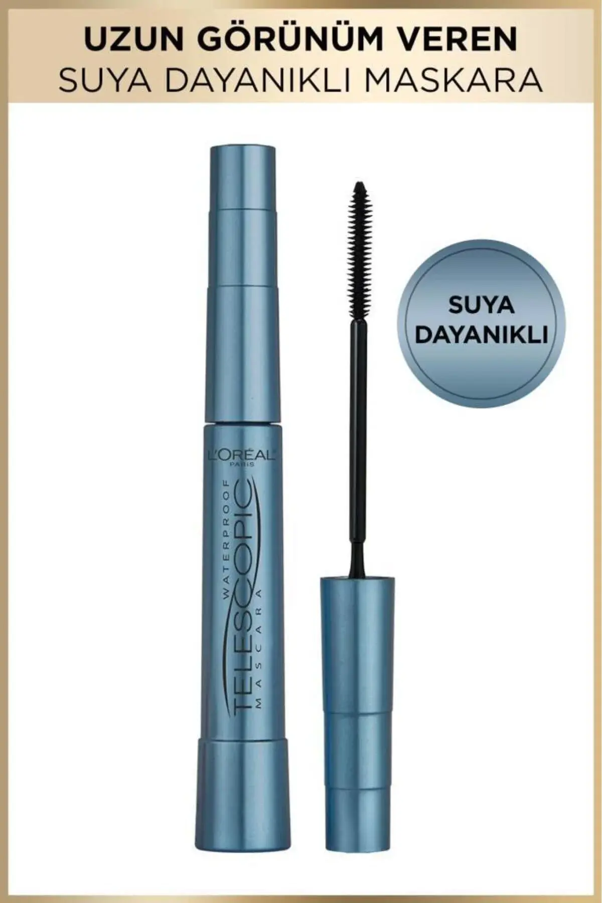 LOREAL MASKARA TELESCOPIC WP SIYAH