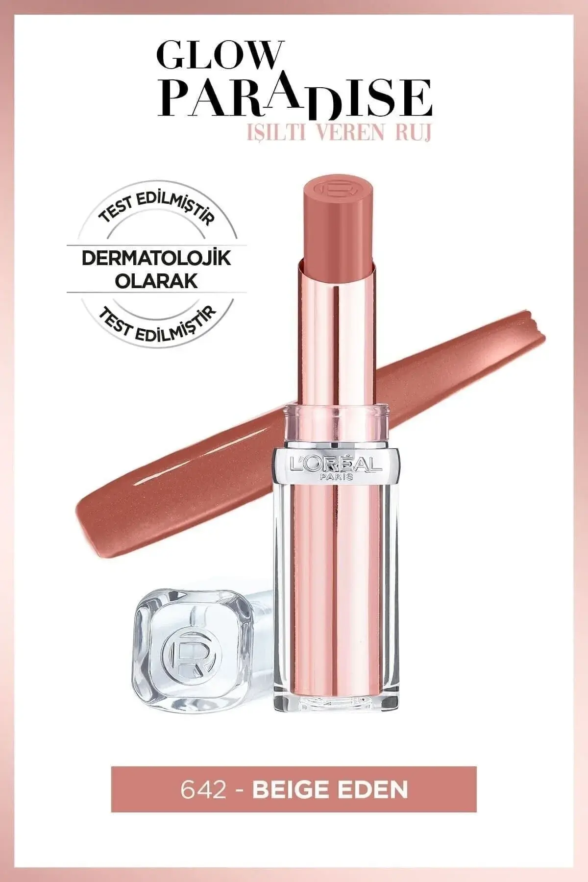 LOREAL RUJ PARADISE ISILTI 642