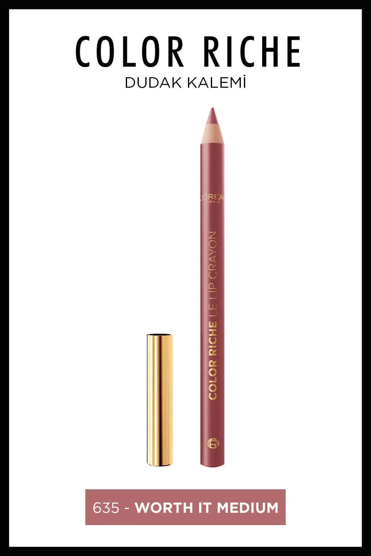 LOREAL LIP LINER COLOR RICHE 635
