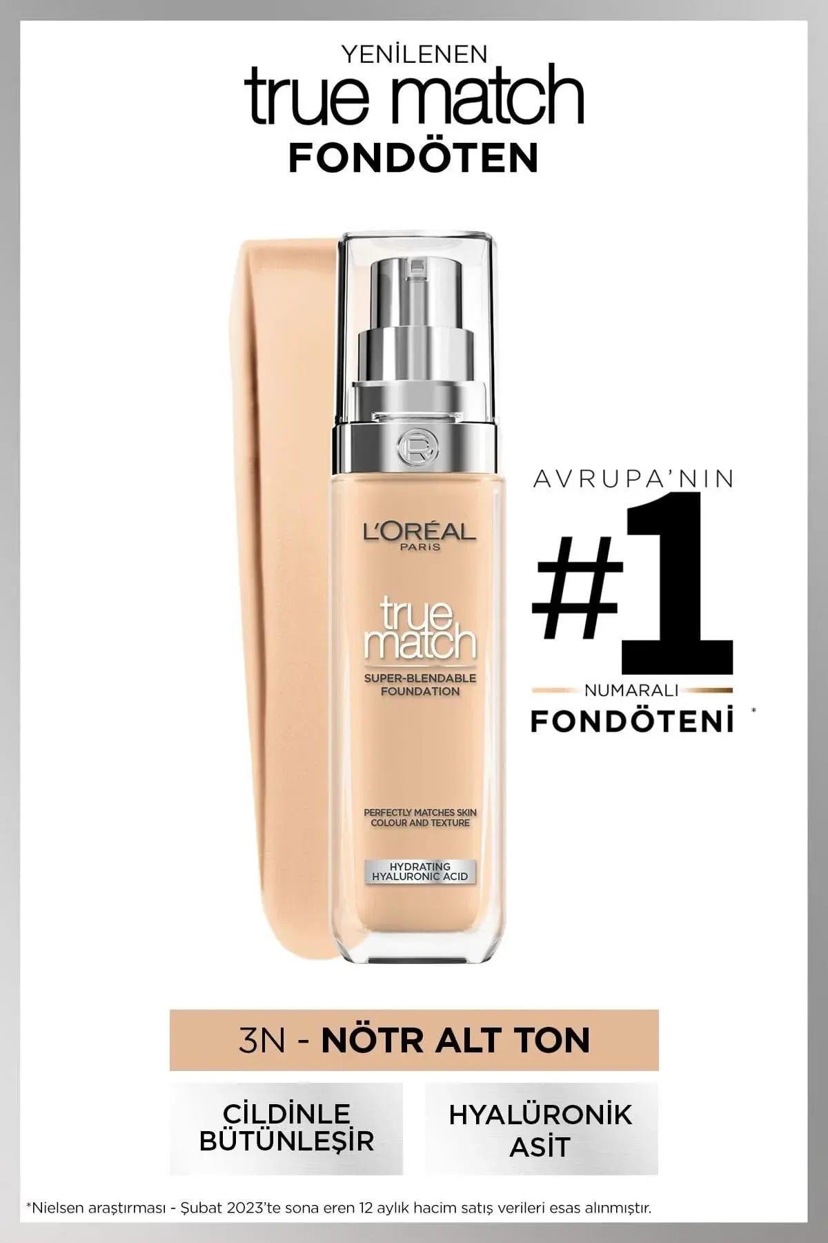 LOREAL FDT TRUE MATCH 3N