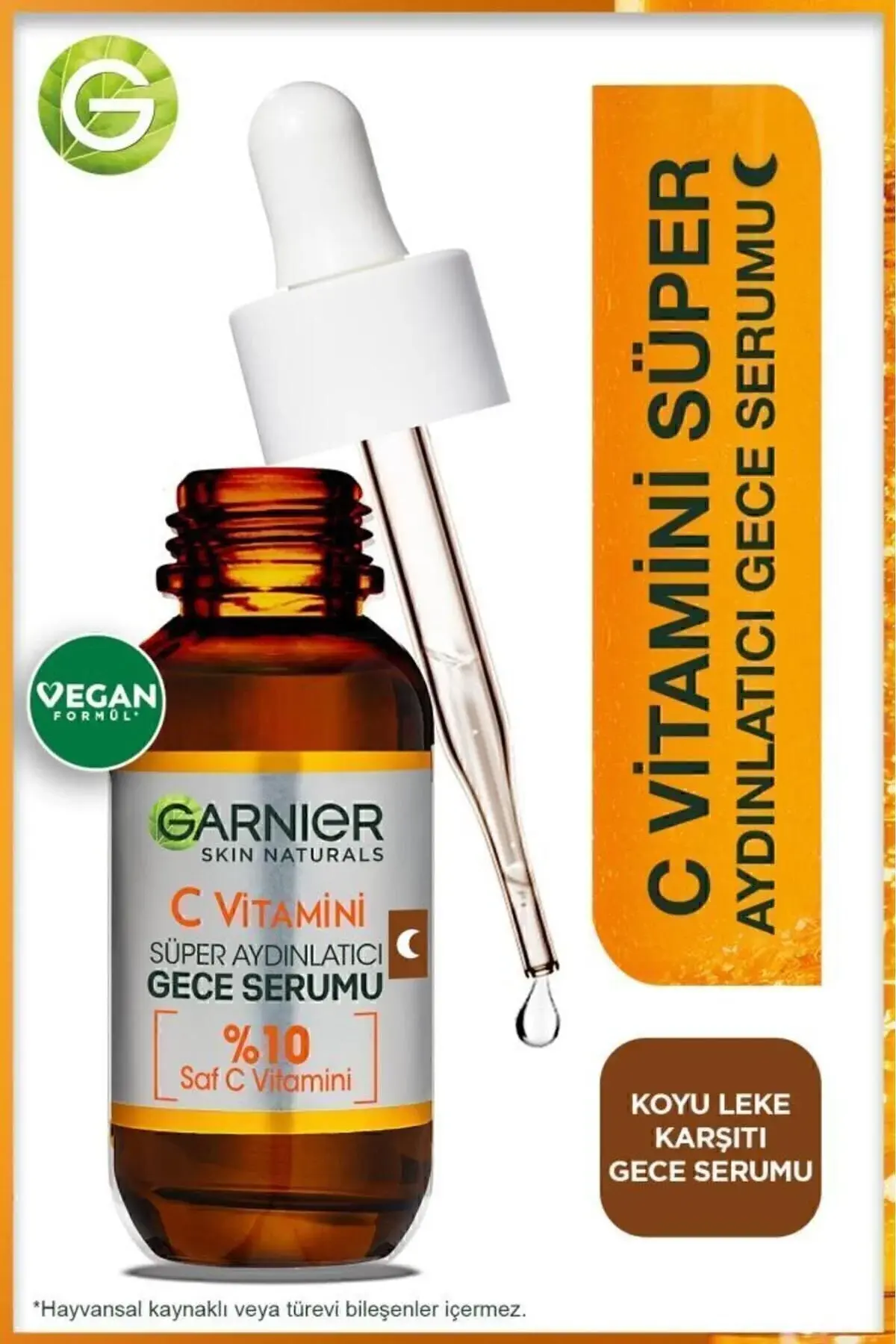 GARNIER SKIN SERUM VITAMIN C GECE 30 ML