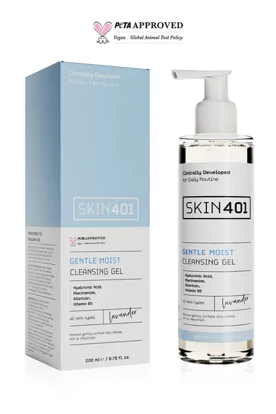 SKIN401 GENTLE MOIST CLEANSING GEL 200 ML