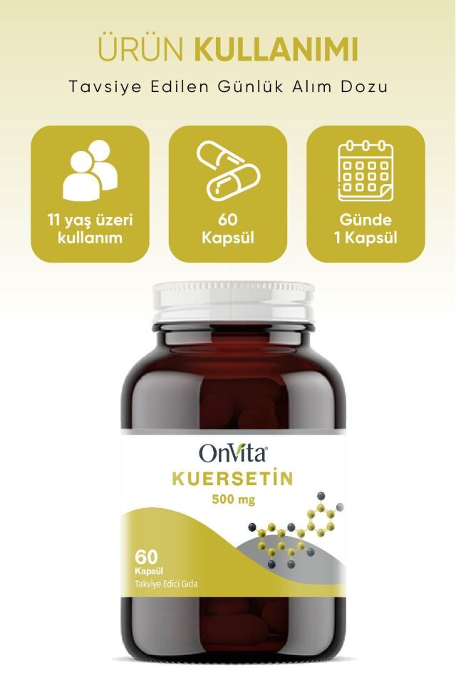 ONVITA KUERSETİN 500 MG