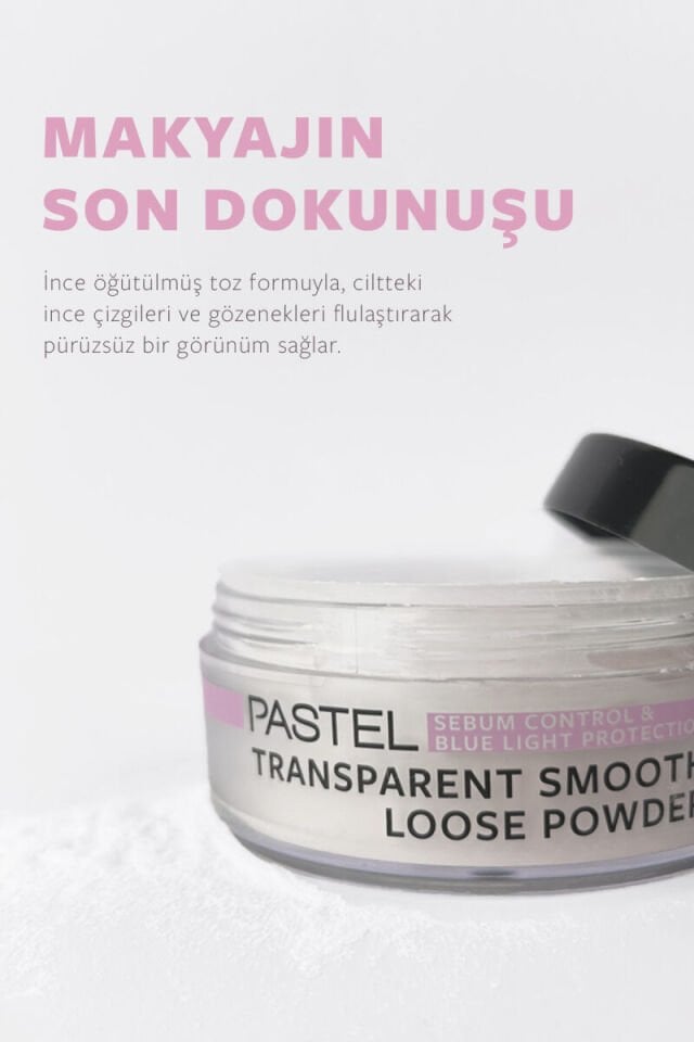 Pastel Transparent Smooth Loose Powder - 100 Transparent White