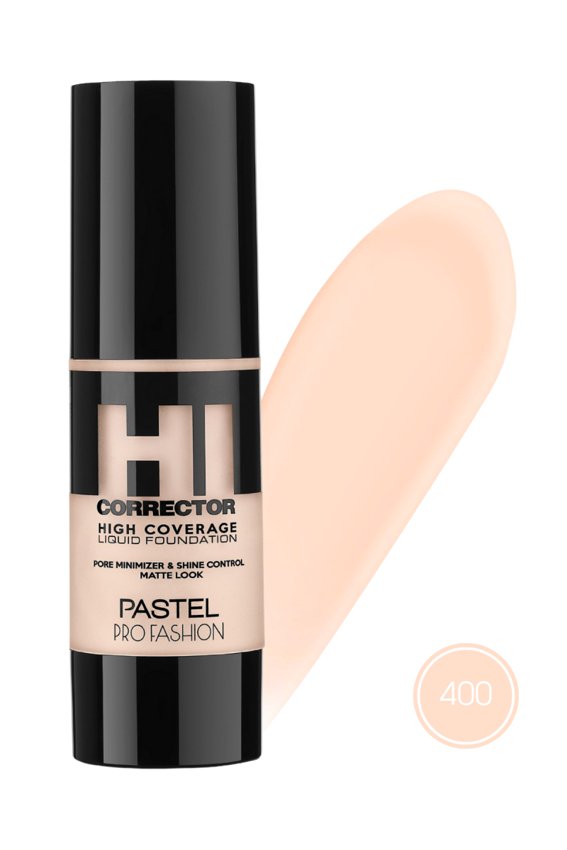 PASTEL HIGH COVERAGE LIQUID FOUNDATION 400