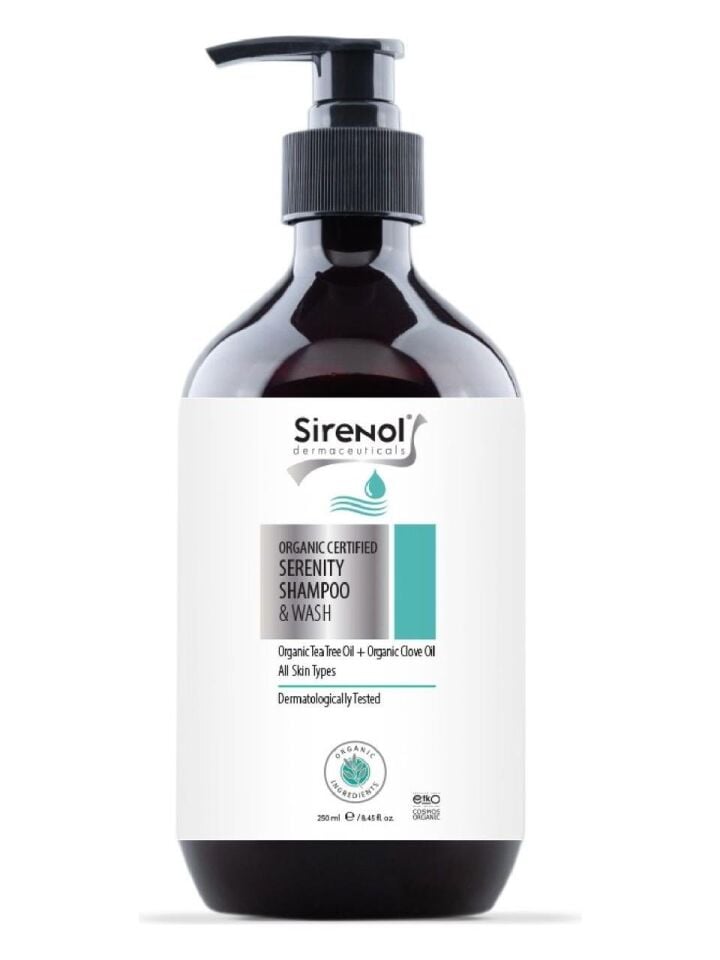 SİRENOL ORGANİK CETIFIED SERENITY SHAMPOO & WASH