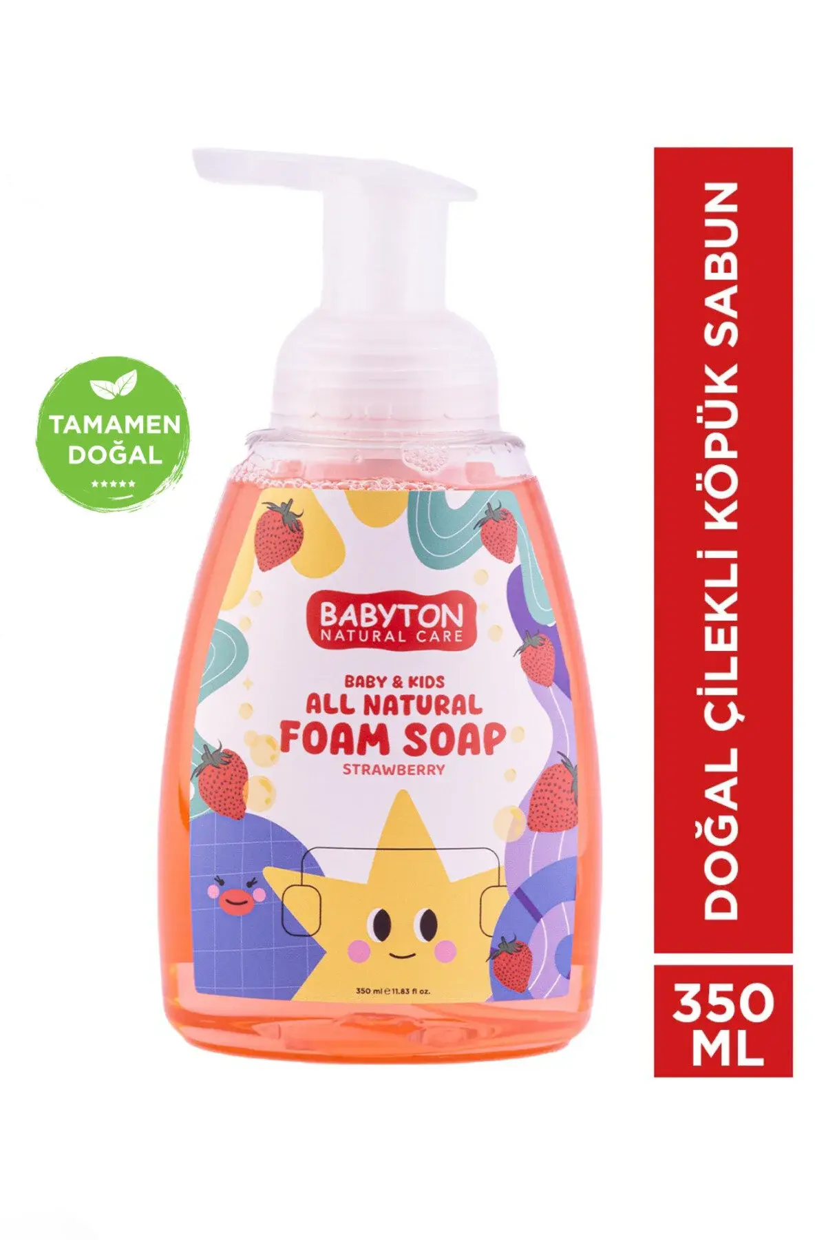 BABYTON DOĞAL ÇİLEKLİ KÖPÜK SABUN