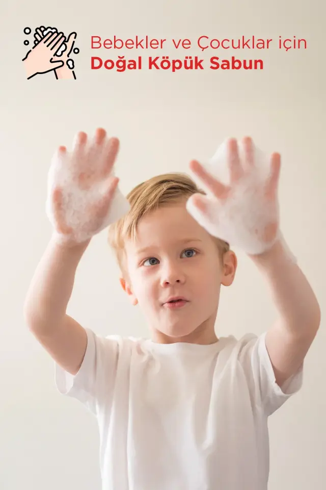 BABYTON DOĞAL ÇİLEKLİ KÖPÜK SABUN
