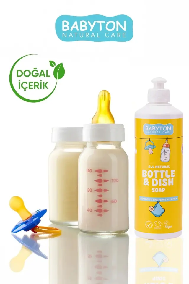 BABYTON Doğal Emzik Ve Biberon Temizleyici 500 ml