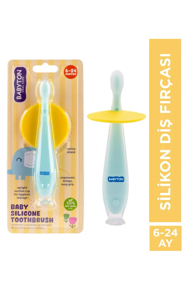 BABYTON Silikon Diş Fırçası