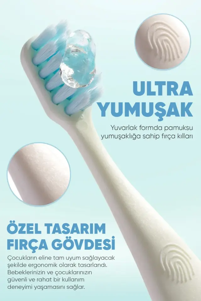 BABYTON Ekolojik Diş Fırçası Zebra