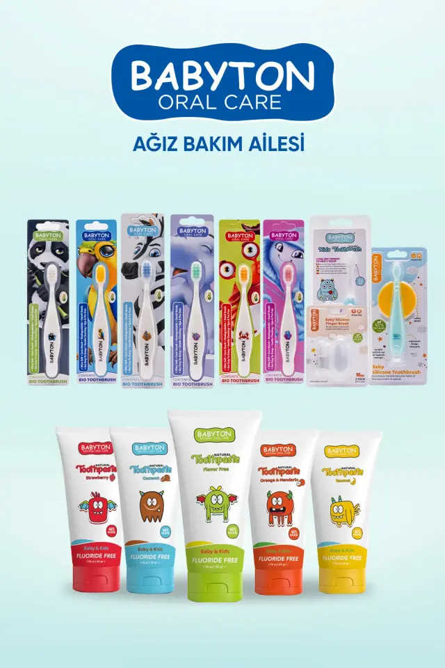BABYTON Ekolojik Diş Fırçası Zebra