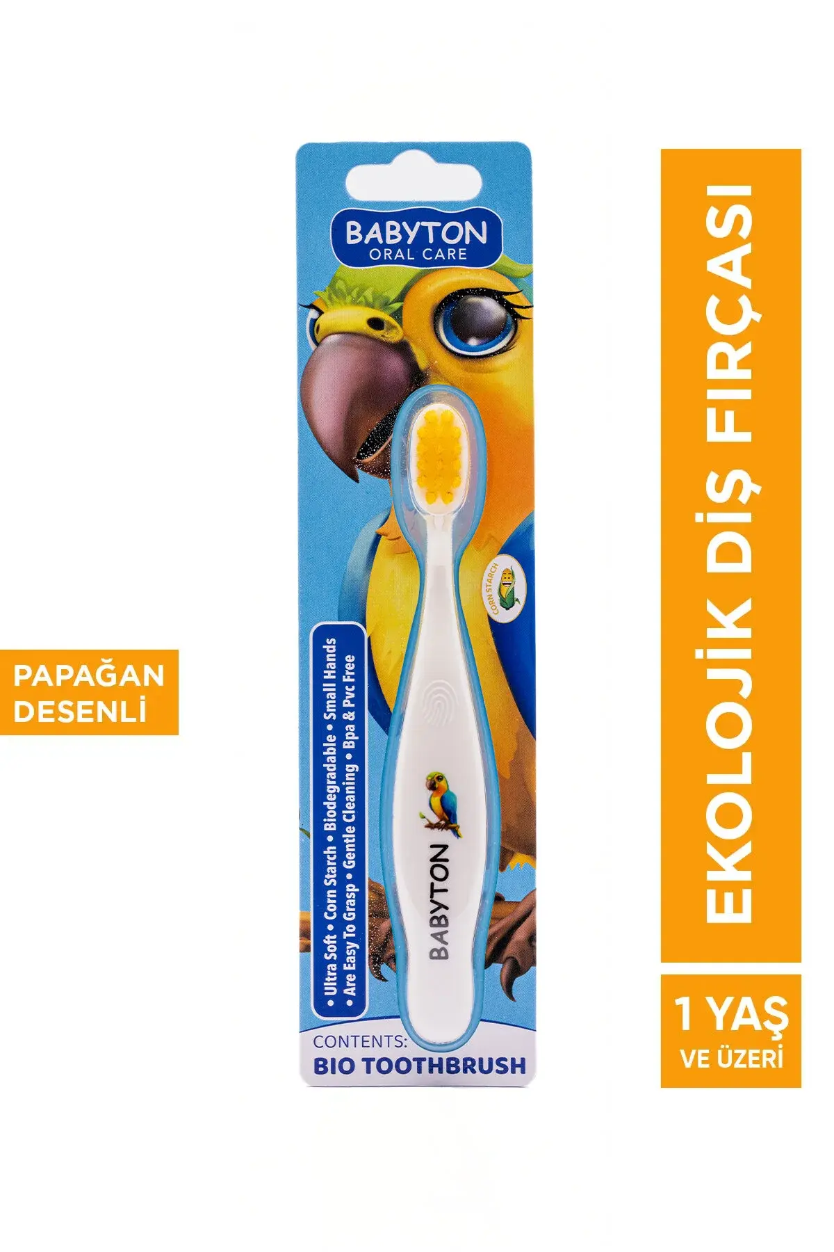 BABYTON BİO DİŞ FIRÇASI PAPAĞAN
