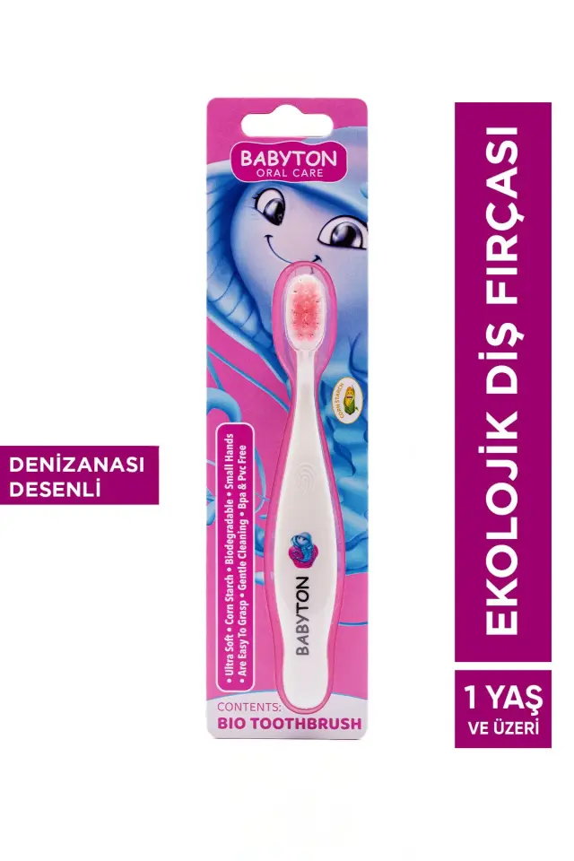 BABYTON Ekolojik Diş Fırçası Denizanası