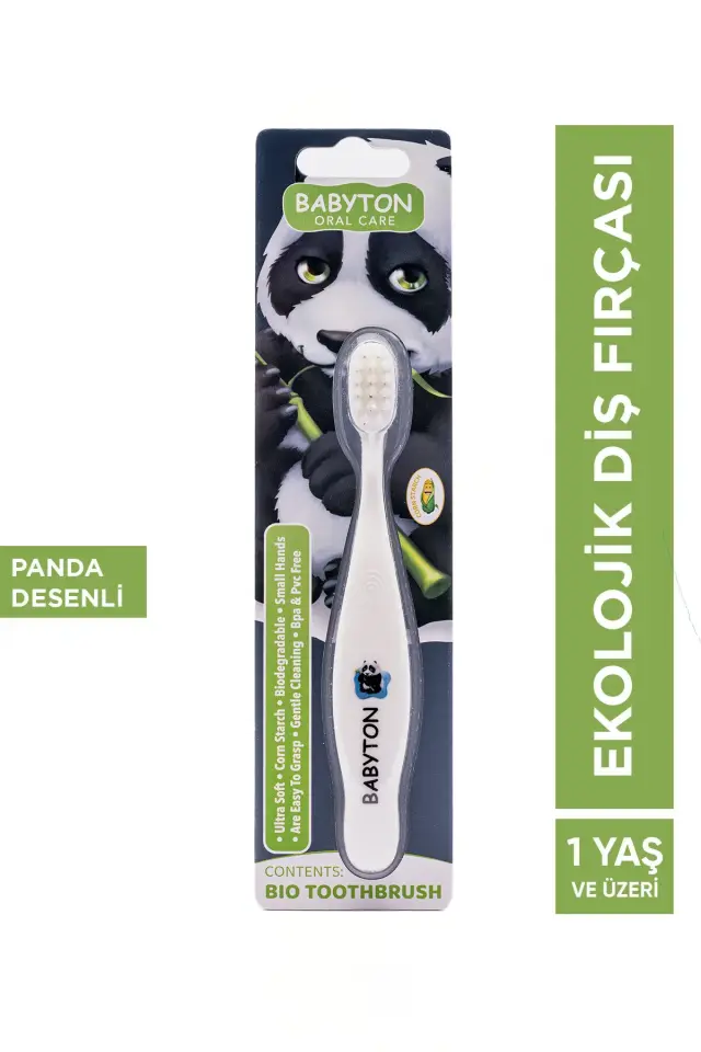 BABYTON Ekolojik Diş Fırçası Panda