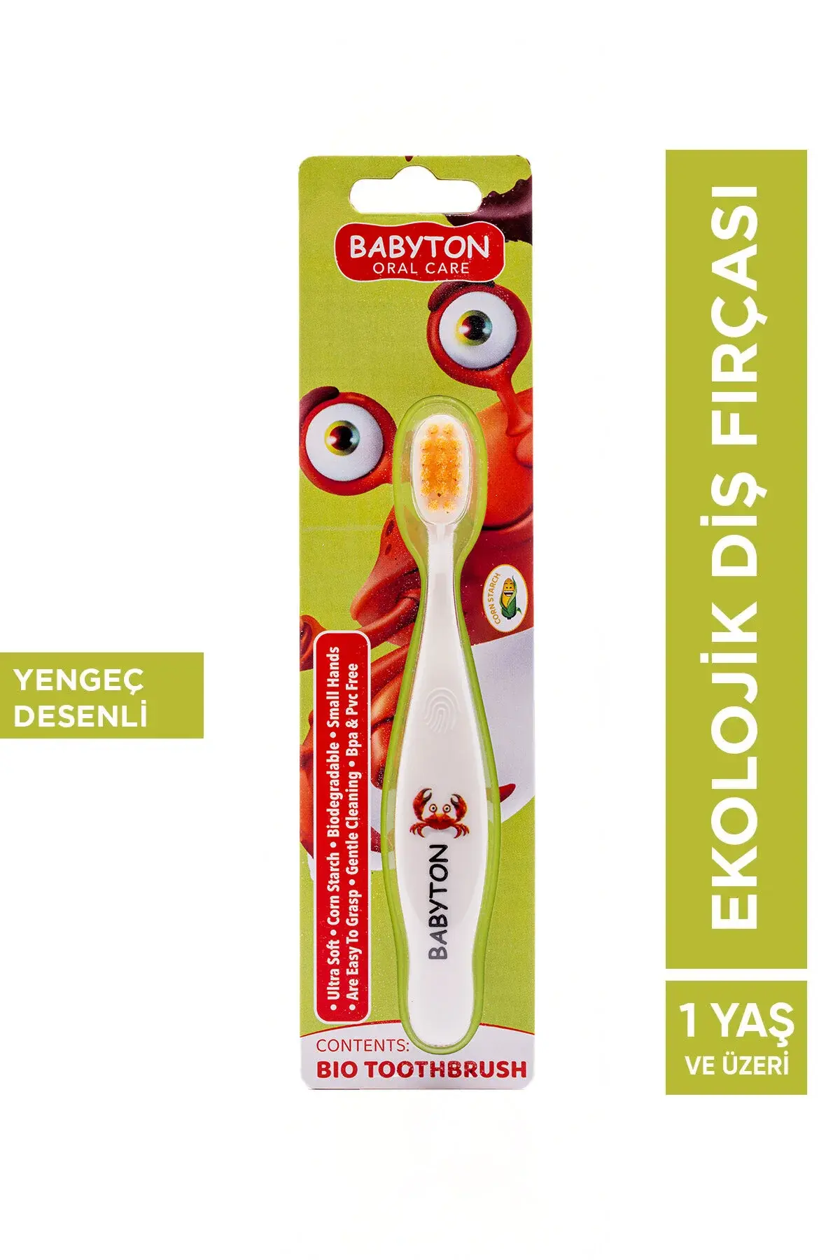 BABYTON BİO DİŞ FIRÇASI YENGEÇ